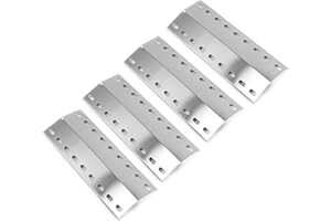 Denmay Uniwersalna osłona palnika, 39,5 x 15 cm, części zamienne do Landmann Grillchef, Landmann Triton, Landmann Minton, Landmann Avalon, Grandhall Maxim GT4, rozdzielacz płomienia ze stali