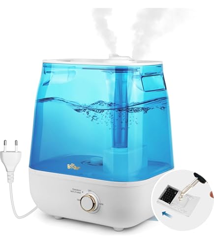 Umidificatore 5L Ultra Silenzioso Per Camera - Nebbia Fredda Con Diffusore Oli Essenziali, 28dB - Foto 10