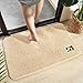 Produktbild Aishankra Tür Eingangstürmatte Bodenmatte Küche Schlafzimmer Badezimmer Teppiche Saugfähiger Rutschfester Teppich,C,2'0''X3'0''/60X90CM