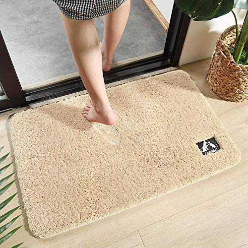 Preisvergleich Produktbild Aishankra Tür Eingangstürmatte Bodenmatte Küche Schlafzimmer Badezimmer Teppiche Saugfähiger Rutschfester Teppich,C,2'0''X3'0'' / 60X90CM
