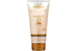 SALERM - Salerm 21 Jazmín y Ambar - 200 ml - Mascarilla y Acondicionador sin Aclarado - Anti Encrespamiento - Reparador Puntas Abiertas - Hidrata en Profundidad