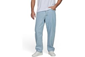 JACK & JONES Jeans Herren Baggy Fit Baumwolle JJIALEX JJCOOPER Weite Jeanshose Hose Denim Blau Schwarz Grau 30 31 32 33 34 36 38