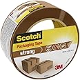Scotch 4501B6648 66 m x 48 mm Strong Packaging Tape - Brown
