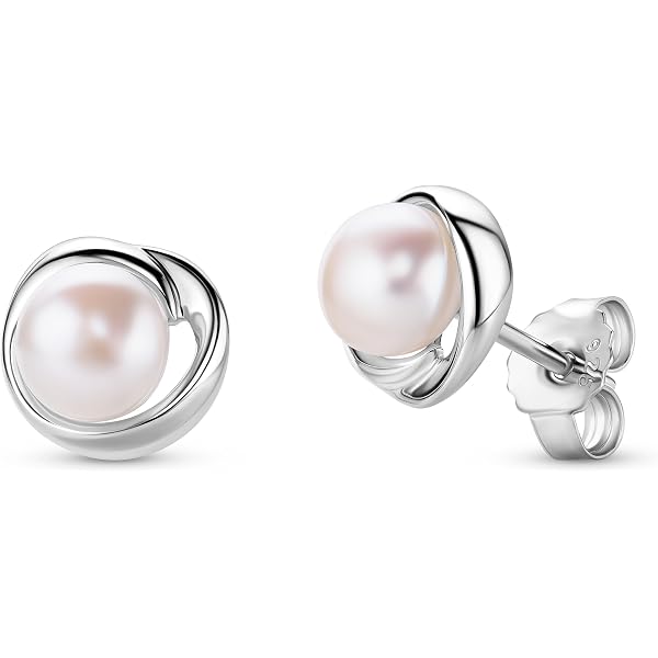 Perle Coltivate d'Acqua Dolce Trattate e Pavè | Argento Sterling 925 | Pandora