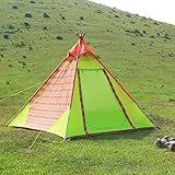 WolfWise 3-4 Personen Familienzelt, Professionelles...