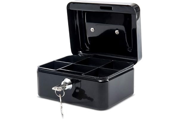 Maul 5610190 Caisse à monnaie Noir