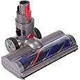 Spazzola Ricambio Motorizzata Accessori per aspirapolvere Dyson V7, V8, V10, V11, V15 con 4 luci anteriori per moquette con p