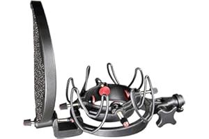 Rycote Invision USM Professional Studio Shockmount mit Pop-Filter Kit