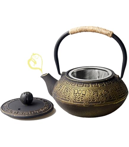 Teiera In Ghisa Vier Ten - 0.3 Litri, Smaltata Interna, Con Filtro, Per Tutti I Fuochi - Foto 7