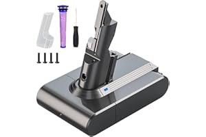 6,000Ah für Dyson V7 Akku,BuTure Ersatzakku V7 für Dyson V7 Animal V7 Motorhead Pro V7 Trigger V7 Fluffy V7 Mattress V7 Absolute V7 Car+Boat Staubs