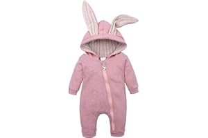 Verve Jelly Barboteuse pour bébé garçon et fille, imprimé dinosaure, combinaison à manches longues, à capuche, combishort pour nourrissons, vêtements d'automne et d'hiver