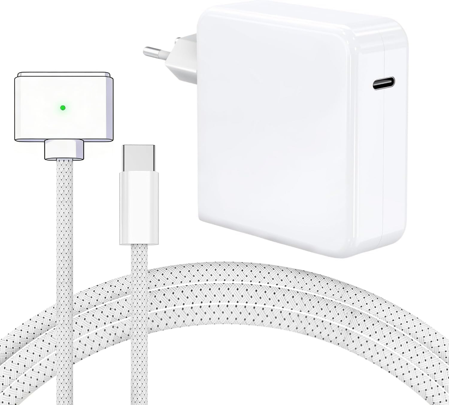 Technische Daten & Spezifikationen : Mac Book Air Pro Ladekabel - 96W USB C auf Ma