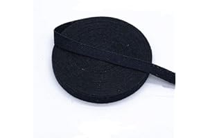 MoonyLI 2 cm Sangle de Coton Coton sergé Bande 50 mètres Ruban Ruban à Chevrons Bricolage Coton Sangle Ceintures Sangle