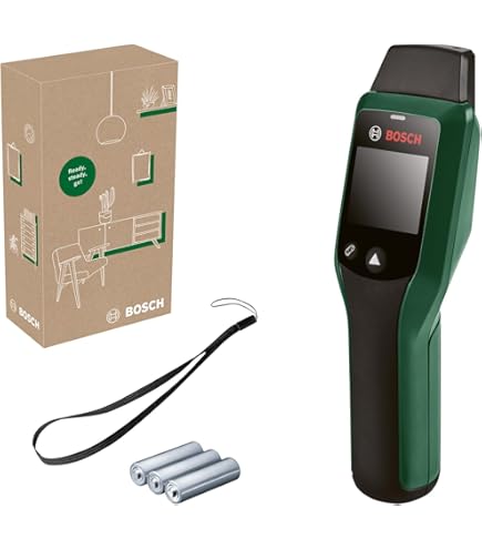 Steinberg Systems SBS-MT-100 vochtmeter, 5 tot 70% led-display, vochtmeter, vochtdetector, materiaalvochtigheidsmeter