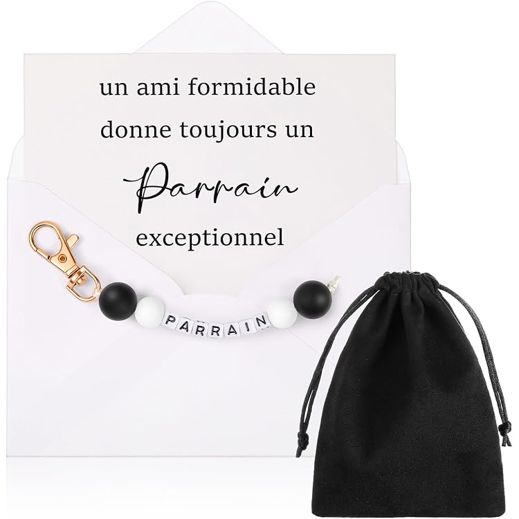 Porte-clés Annonce Grossesse Pour Grands-parents - 2 Pièces Acier Inoxydable - Cadeau Original Papi Et Mamie