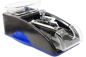 Madprice® Macchina macchinetta elettrica automatica prepara sigarette professionale Macchinetta per arrotolare sigarette BLU