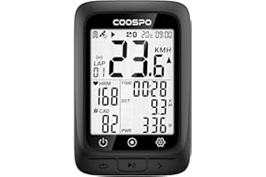COOSPO BC107 Bluetooth 5.0 Ant+, jazda na rowerze komputerem bezprzewodowym 2,4 cala wyświetlacz LCD prędkościomierz IP67 Wodoodporny rower szosowy MTB rower