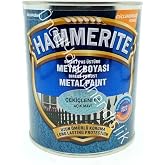 Hammerite Pas &Uuml;st&uuml; Metal Boyası 2,5 Lt &Ccedil;eki&ccedil;lenmiş A&ccedil;ık Mavi