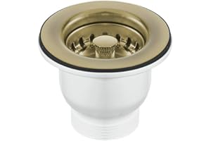 Astini, RAK, Rangemaster, Caple 65mm Bronze Sink Strainer Waste MBSWSS85-90