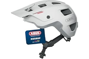 ABUS MTB-Helm MoDrop - Casque de vélo Robuste avec Une Bonne Ventilation pour Les VTTistes - Ajustement Individuel - pour Hommes et Femmes