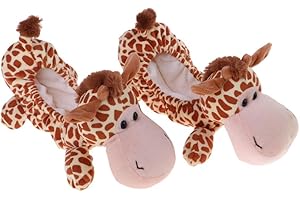 P Prettyia Ice Skate Blade Covers Guards for Hockey Skates, Figure Skates, and Ice Skates - Skating Soakers Protectors, one size fits most size from 28-36, Giraffe