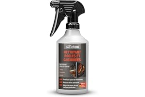 BIO-CHEM CLEANTEC Bio-Chem - Nettoyant insert cheminée vitre 500ml - Produits et accessoires de nettoyage insert, cheminee, poele a granule, bois - Nettoyant vitre cheminée