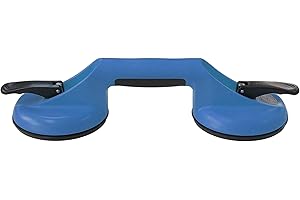 Tectool 18682 ventosa de plástico, doble, Ø 115 mm, 80 kg