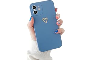 Einaily Hülle für iPhone 12 Mini, Hülle Case für iPhone 12 Mini Kreatives 3D Gliter Muster Case Ultra dünn TPU Silikon Handyhülle Bumper Mode Chic Bling Herz Kratzfest Schutzhülle für iPhone 12 Mini