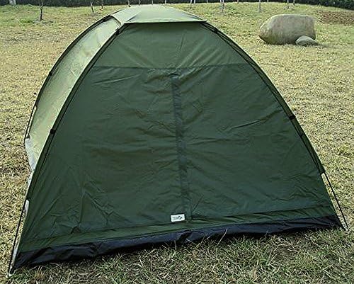 CN Outdoor 'Trooper' 3 Person Tent with Floor and Mosquito Protection and White Flecktarn/Olive/BW/Desert Camo
