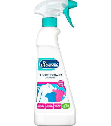 6X Dr.Beckmann Flecken-Spray Deo & Schweiß je 250ml Geeignet Für Weißes & Buntes Drogerie & Körperpflege