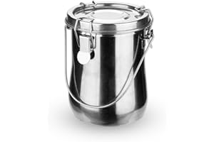 Arrtx Lavadora de cepillos superior de acero inoxidable portátil a prueba de fugas con tapa y pantalla de filtro (grande)