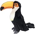 NICEYEA Toucan Stuffed Animal 30CM, Realistic Toucan Plush, Soft Cuddly Toucan Bird Toy for Kids Birthday, Christmas, Home Decor