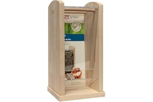 Living World Green 65041, Cremagliera per Fieno, Legno/Acrilico