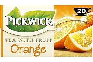 Früchtetee | Pickwick | Orangenfrüchtetee 20 Stück | Gesamtgewicht 30 Gramm