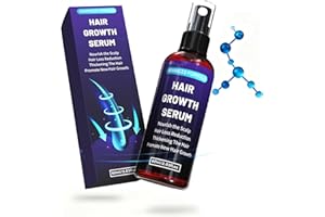 YAAHEI Hair Growth Serum With Rosemary Oil/Castor Oil Organic/Biotin Hair Oil for Dry Damaged Hair, Hair Thickening Products for Women/Men，Beard Growth Oil，Haarwachstum Beschleunigen,60ml