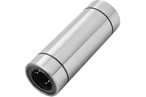WANROMJUN 1 Piezas Rodamiento De Bolas Lineal LM25LUU/LM20LUU/LM16LUU 25mm/20mm/16mm Rodamiento De Bolas Movimiento Usado Para Maquinaria Electrónica Herramientas Eléctricas Equipos Deportivos(LM25LUU)