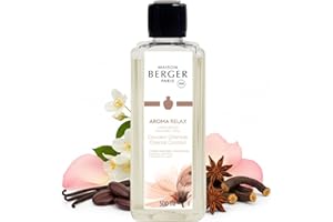 MAISON BERGER Lampe Berger - Ricarica per Profumo, Aroma Relax Douceur Orientale, 500 ml