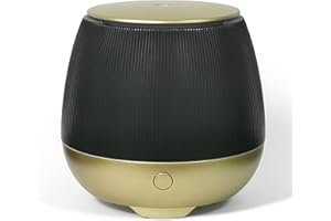 ‎EARNEST LIVING Earnest Living Aroma Diffuser for Essential Oils, 150 ml, Plastic Fragrance Oil Diffuser, Electric Oil Burner, Humidifier, Bedside Lamp, 7 Light Colours, Timer, Automatic Shut-Off