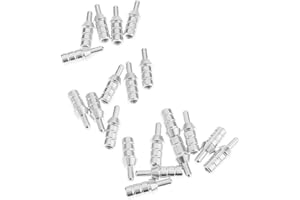 F Fityle 20 Piezas de Aleación de Tiro con, Pines de Culatín de Flecha 6., Eje de Flecha