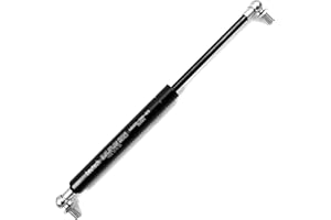 BEYTECH Amortiguador de gas universal, resorte de gas, amortiguador para puertas, coches, maleteros, amortiguador de capó, longitud 200 – 900 mm, Newton 100 N – 1000 N con articulación esférica y terminales