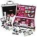 Professional Vanity Case Cosmetic Make Up Urban Beauty Box Travel Carry Gift 57 Piece Storage Organizer - Eyes Lips Face Nail