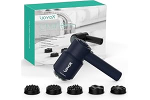 VOYOR-HEALTH Masajeador Anticelulitico, Eléctrico Juego de Masajeador Celulitis para Masaje de Cuerpo Completo, Masajeado de Relajación Muscular con 5 Cabezas Muti-Funcionales CM410 (Azul)
