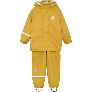 Rolanko Giacca Impermeabile Con Cappuccio Per Ragazze, Impermeabile Leggera Giacca A Vento Giacche Da Pioggia Outwear Per Bambini Ragazzi 7-14 Anni, Beige, Taglia: 130/7-8 Anni