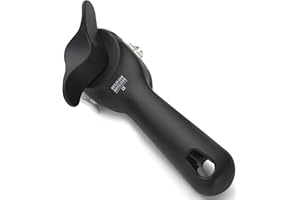 KUHN RIKON 22329 Küchenhelfer Öffner Auto Safety Dosenöffner schwarz, 8 x 2.5 x 2.75 inches