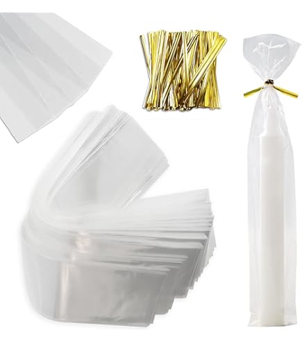 280 Pezzi Sacchetti Autoadesivi E Etichette Per Candele - Confezione Regali E Aromaterapia - Foto 8