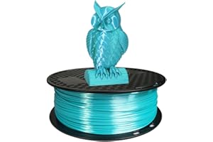 CC3D Silk PLA Filament Light Blue 1.75mm 1KG Shiny Metallic Cyan PLA 3D Printer Filament FDM 3D Printing Materials
