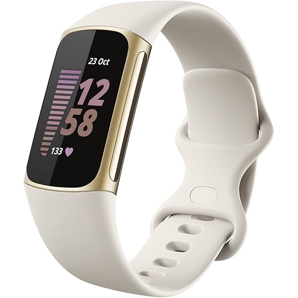 Bracelet Silicone Compatible Fitbit Charge 5 / Charge 6 – Confortable, Respirant, Plusieurs Couleurs – Tailles S Et L