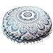 Produktbild Xinan Große Mandala Boden Kissen Rund Bohemian Kissenbezug (12-43*43cm/(17.0*17.0"))