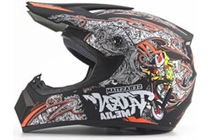 MUD DEFEATER MOTOR Kinder Crosshelm Mejia – Motorradhelm für Kinder, ABS-Schale, robuster Kinderhelm für Downhill, Quad und Motocross