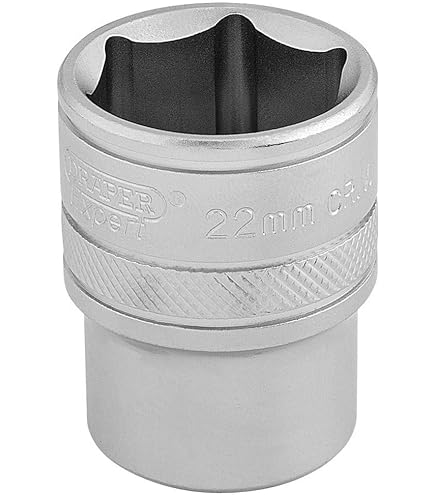 Draper 16647 Hi-Torq 6-Punkt-Stecknuss, 14 Mm, 1/2" Antrieb – Aus Chrom-Vanadium-Stahl, Gehärtet